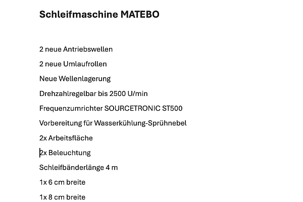 Werkstattauflösung  Andreas Heitzmann